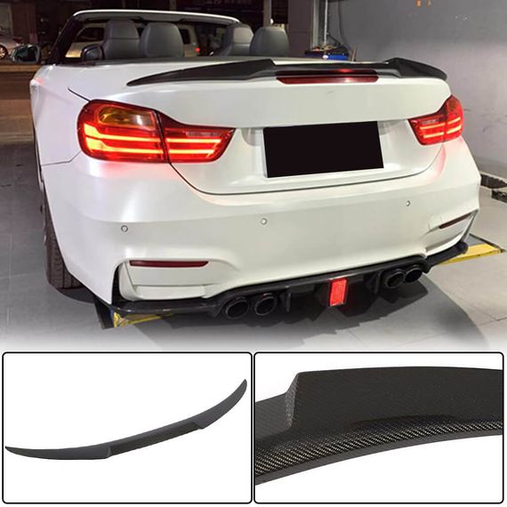 Спойлер M4-Stlye (для F33/F83, Карбон) для BMW 4 серія F-32 2012-2020 рр