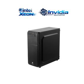 Робоча станція WS#96v2 Vinga CS111B 400W Tower / Intel Xeon E5-2696 v2 (12 (24) ядер по 2,5 - 3,3 ГГц) / 128 ГБ DDR3 / 256 ГБ SSD NVMe / nVidia Quadro P4000, 8 ГБ GDDR5, 256-біт / HP Z420 б/в