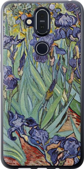 Чехол на Nokia 8.1 Винсент Ван Гог. Ирисы "161u-1620-17620"