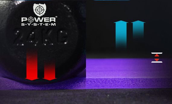 Килимок для йоги та фітнесу Power System PS-4017 NBR Fitness Yoga Mat Plus Purple (180х61х1) | Зображення 8