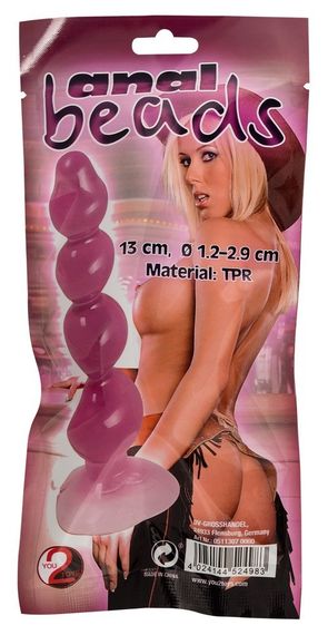 Анальна пробка - Anal Beads Sex Aura | Зображення 3
