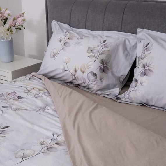 Постільна білизна євро Viluta Brushed Warm Cotton WC 06 220х200 см | Зображення 3