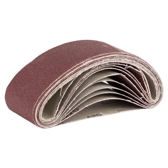 Стрічка шліфувальна нескінченна Sigma 75×457мм P80 (10шт) (9151081)