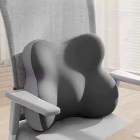Ортопедична поперекова подушка з memory foam з ергономічною підтримкою для офісу, авто та дому