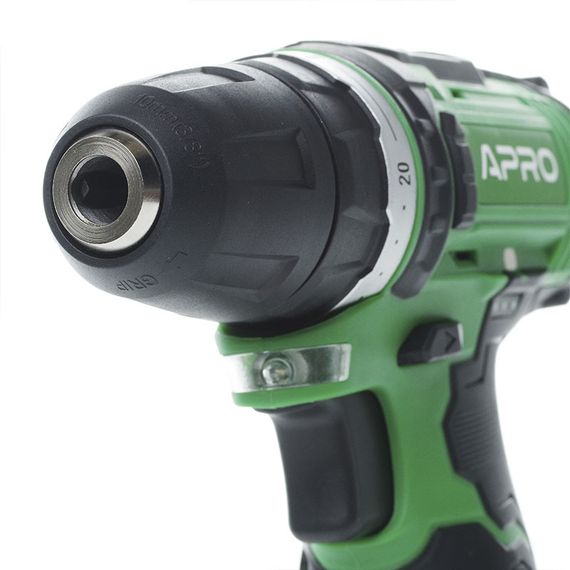 Дриль-шурупокрут APRO 12 В, 1,5 А, 12D, 2 АКБ, ЗП, кейс 8950031 | Зображення 5
