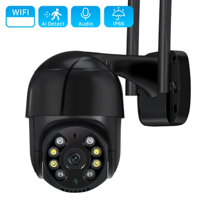 Wifi IP видеокамера ANBIUX на 3MP уличная 5X zoom беспроводная Черный (sv1677m3)