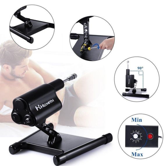 Смарт секс-машина Hismith AK-03 Sex Machine APP з фалоімітатором, стійка, не потребує складання Sex Aura | Зображення 8