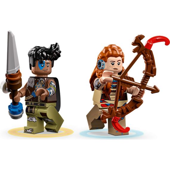 Конструктор LEGO Horizon Aloy і Varl проти Shell-Walker і Sawtooth (77037) | Зображення 3