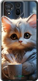 Чохол на Asus ROG Phone 8 Білий кіт "5646u-3696-2448"