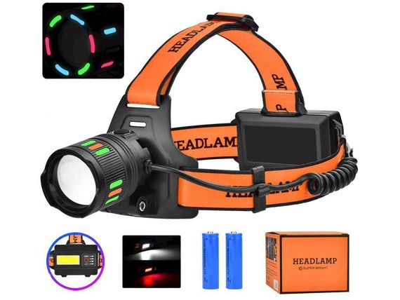 Ліхтар налобний з функцією zoom XPRO PLD-903-TG (47285-903_209) | Зображення 2