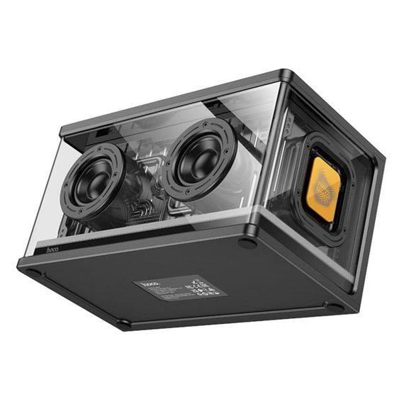 Портативна колонка HOCO BS62 Flash cold energy 2.1 desktop BT speaker Black | Зображення 4