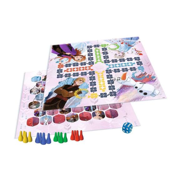 Настільна гра Frozen II: Ludo. Snakes and Ladders (Крижане Серце ІІ: Лудо. Змії та драбинки) | Зображення 1