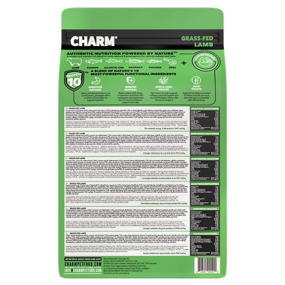 Сухий корм для собак з ягнятком Charm Grass-Fed Lamb, 340 гр | Зображення 1