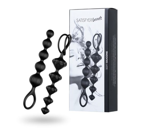 Анальний ланцюжок - Satisfyer Beads Black sexstyle
