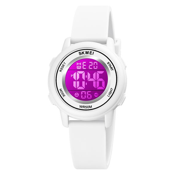 Дитячий годинник Skmei 1721WT White | Зображення 1