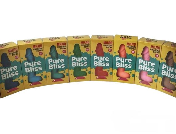 Мило член на присосці Pure Bliss MINI блакитне, 15 см Sex Aura | Зображення 9