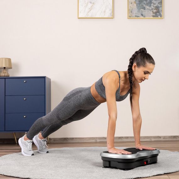 Вібраційна платформа Gymtek XP500 сріблястий | Зображення 6