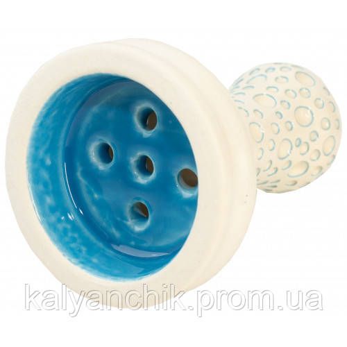 Чаша для кальяну ETNA Katana Dot Glaze White | Зображення 1