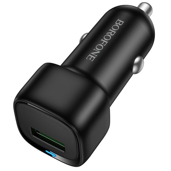 АЗП Borofone BZ34 Cloud QC3.0 18W (1USB-A) Black | Зображення 2