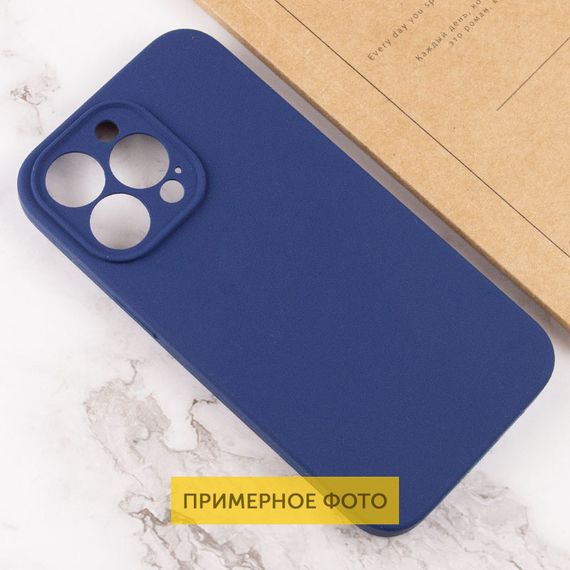 Чехол Silicone Case Full Camera Protective (AA) NO LOGO для Apple iPhone 16 (6.1") Синий / Deep navy | Зображення 2