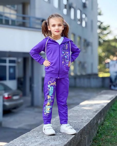 Костюм для дівчинки Носи своє 110 Фіолетовий (p-6789-132944) | Зображення 4