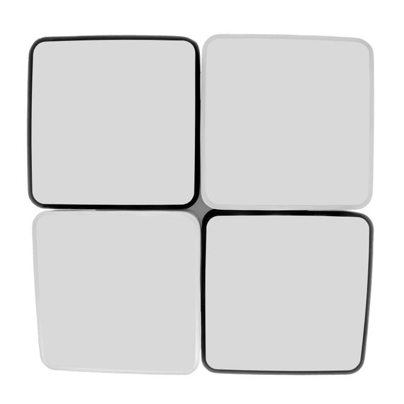 Светильник светодиодный настенно-потолочный накладной WBL-06/96W NW BK+WH | Зображення 4