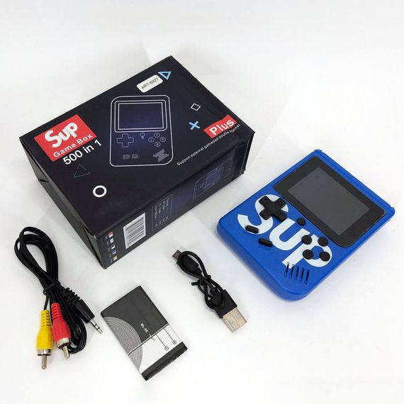 Новорічний подарунок для дітей ігрова приставка Sup Game Box 500 игр, Портативні BH-375 ігрові консолі | Зображення 2