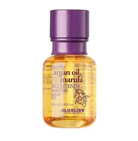 Сироватка для відновлення волосся Luxliss Brightening Hair Care - argan oil & marula (55 ml)