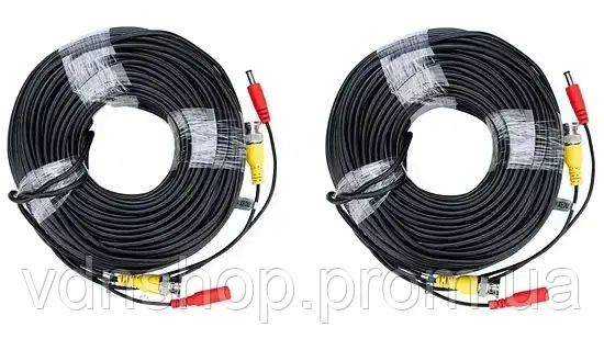 Патчкорд BNC-DC 20 м / Кабель для камер відеоспостереження