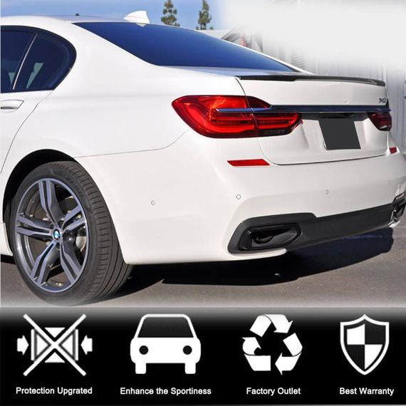 Спойлер M-Style (Карбон) для BMW 7 серия G11/G12 2015-2022 гг | Зображення 2