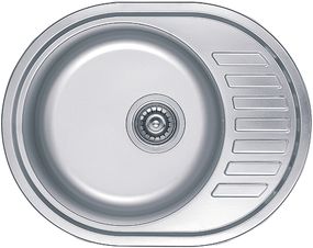 Кухонна мийка Fabiano BR 57x45 матовая 304 8213.401.1 011