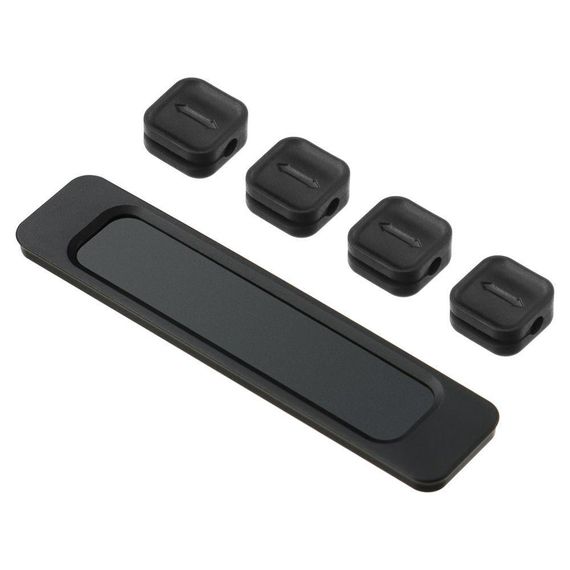 Держатель органайзер Primo TKM4 для USB кабелей магнитный - Black