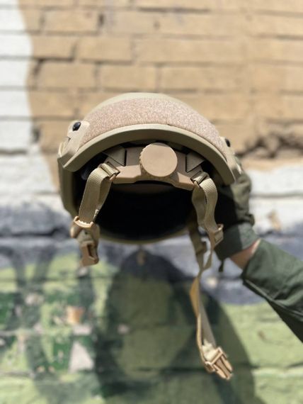 FAST HELMET IIIA OLIVE БАЛІСТИЧНИЙ ШОЛОМ БЕЗ ВУХ КОЙОТ | Зображення 4
