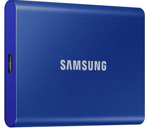 SSD накопичувач Samsung T7 1TB USB 3.2 GEN.2 Blue (MU-PC1T0H/WW) | Зображення 1