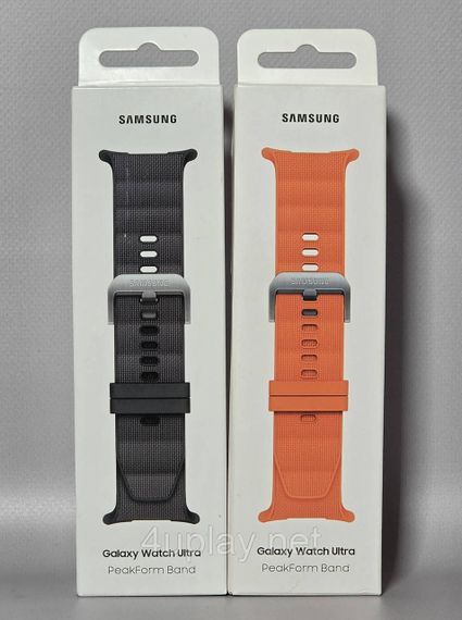 Оригинальный ремешок PeakForm Band для Samsung Galaxy Watch Ultra (47mm) / Ultra (2025) ET-SBL70MOEGEU - Orange | Зображення 4