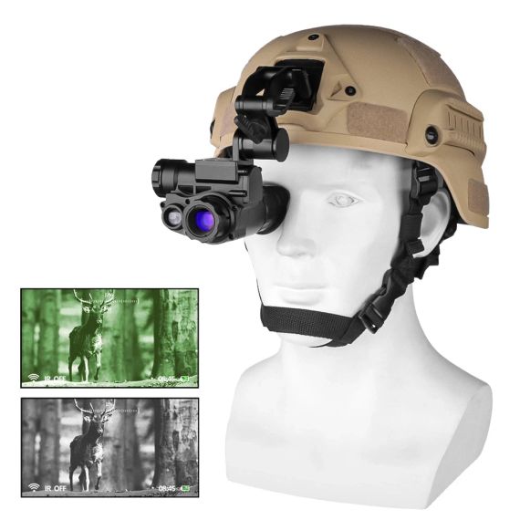 ПНБ, Монокуляр нічного бачення Spina optics NVG-10, цифровий, кріплення на шолом + на Пікатінні | Зображення 9