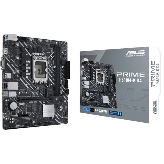Материнська плата ASUS PRIME H610M-K D4 | Зображення 4