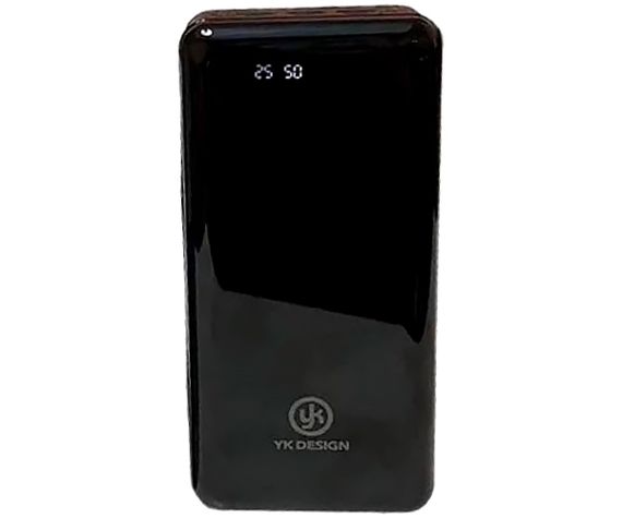 Універсальна мобільна батарея (УМБ) повербанк Power Bank YK DESIGN YK90 50000 mAh чорний (YK90_2350)