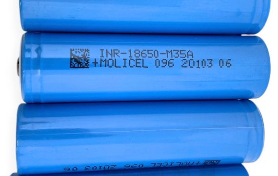 Акумулятор Molicel 3500 mAh ціна за 10 шт INR-18650-M35A 3.7 V батарея високострумовий літій-іонна Li-Ion | Зображення 2