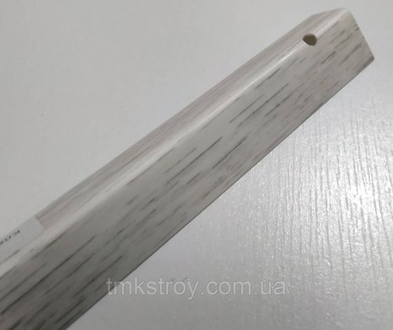 Угол ПВХ 20×20 длина 2,7м разных цветов Клен белый