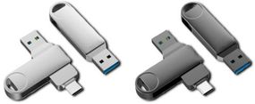 Флеш-пам'ять з високою швидкістю передачі даних XPRO DK03 Type-C USB 3.0 32Gb стальной (MAW-44113_316)