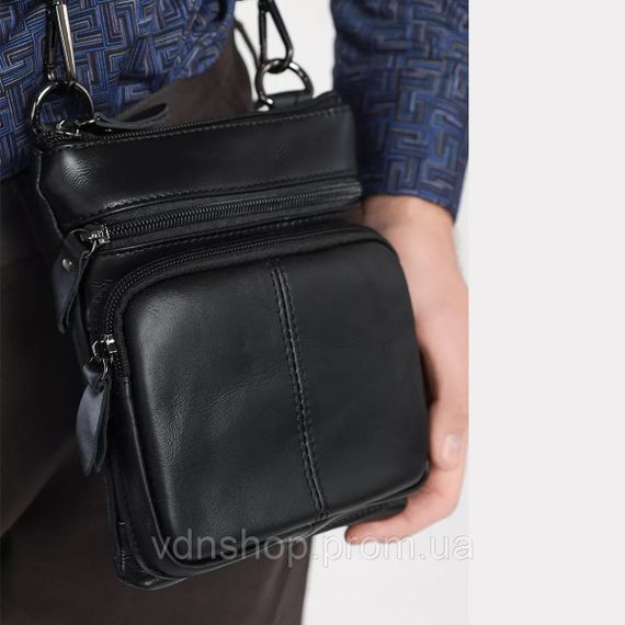 Повседневная сумка-мессенджер, Офисная сумка мессенджер, Наплечный мессенджер, Сумка для города QU-53 | Зображення 8