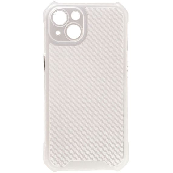 Чохол TPU Ease Carbon color series для Apple iPhone 13 (6.1") Матовий / Прозорий | Зображення 1