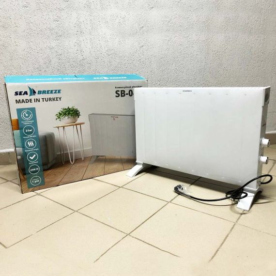 Конвектор SeaBreeze SB-042 2500 Вт, Конвекторні обігрівачі для дому XY-686 2500w, Електроконвектор | Зображення 1