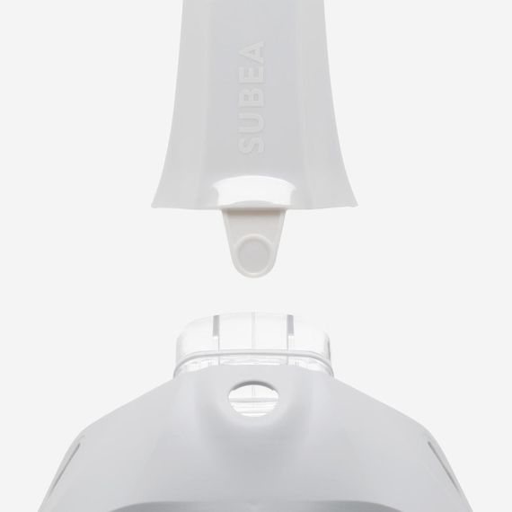 Маска Easybreath для снорклінгу для дорослих сіра - M/L | Зображення 7