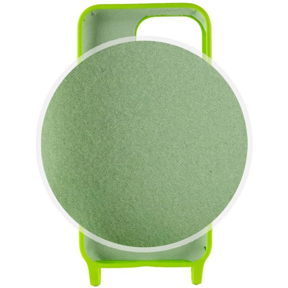 Чехол TPU two straps California для Apple iPhone 12 Pro / 12 (6.1") Силикон, Салатовый | Зображення 4