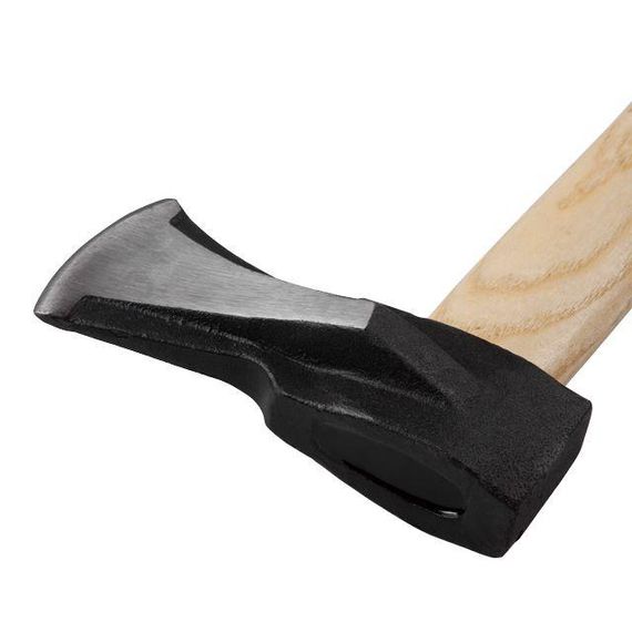 Колун кований 2000 г, з дерев'яним руків'ям INTERTOOL HT-0272 | Зображення 2