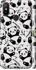 Чохол на Xiaomi Mi A2 Панди "4318m-1481-2448"