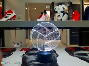 Змінна пластина для 3D світильників "Волейбольний м'яч" 3DTOYSLAMP