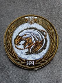 Шеврон Центр защиты информации ВСУ на липучке